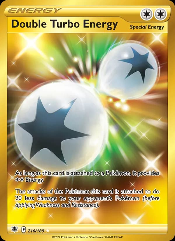 Double Turbo Energy card in English