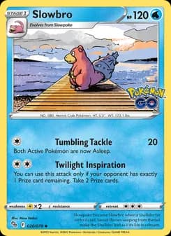 Slowbro card in English