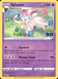 Sylveon card in English