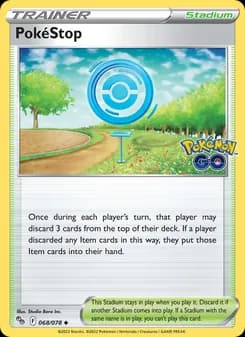 PokéStop card in English