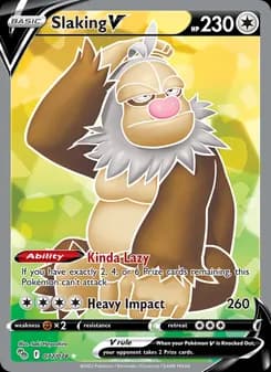 Slaking V card in English