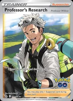 Professor's Research card in English