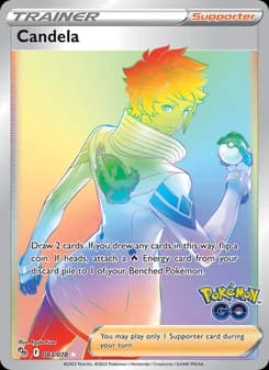 Candela card in English
