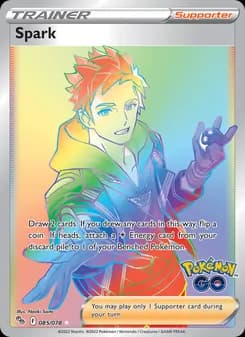 Spark card in English