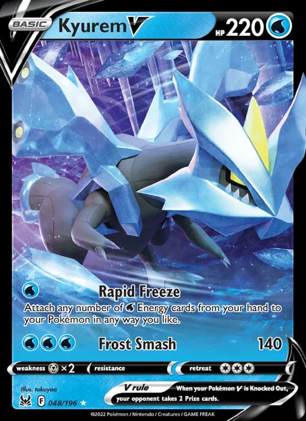 Kyurem V card in English