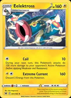 Eelektross card in English