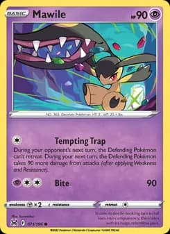 Mawile card in English