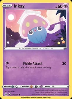 Inkay card in English