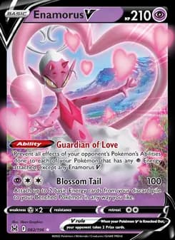 Enamorus V card in English