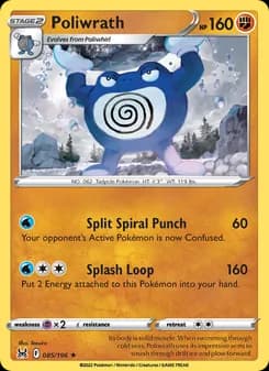Poliwrath card in English