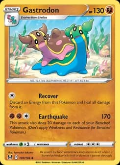 Gastrodon card in English