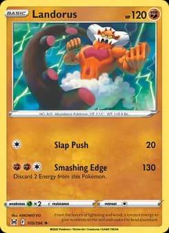 Landorus card in English