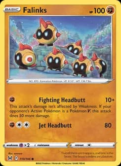 Falinks card in English