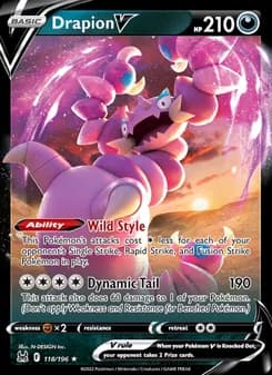 Drapion V card in English