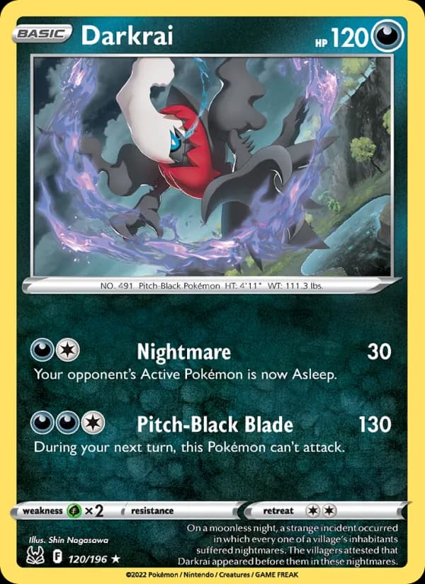 Darkrai card in English
