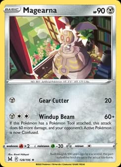 Magearna card in English
