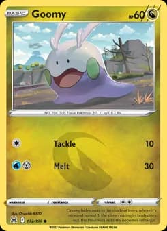 Goomy card in English