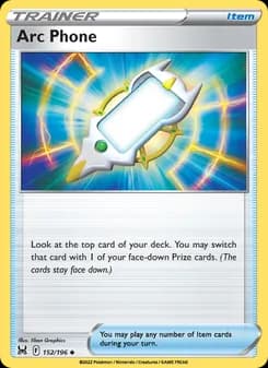 Arc Phone card in English