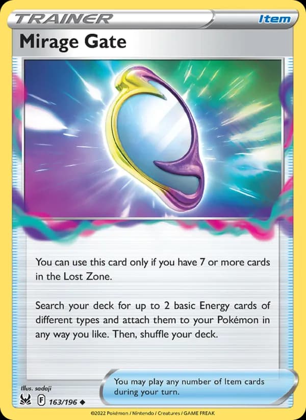 Mirage Gate card in English