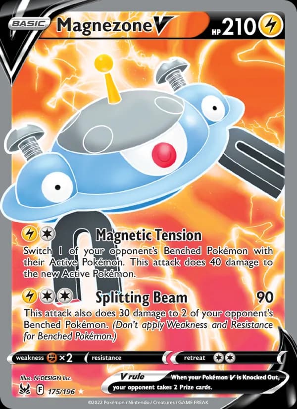 Magnezone V card in English