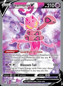 Enamorus V card in English