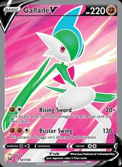 Gallade V card in English