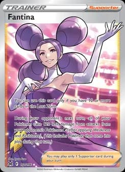 Fantina card in English