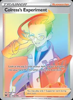 Colress's Experiment card in English