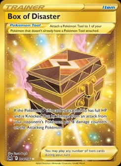Box of Disaster card in English