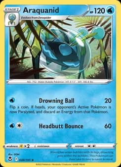 Araquanid card in English