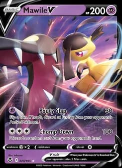 Mawile V card in English