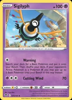 Sigilyph card in English