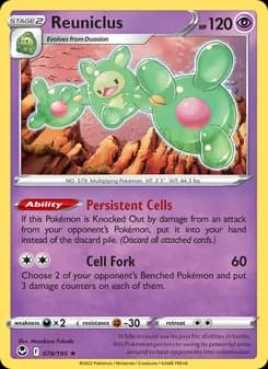 Reuniclus card in English