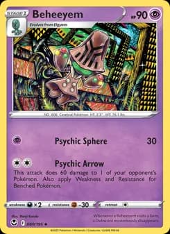 Beheeyem card in English