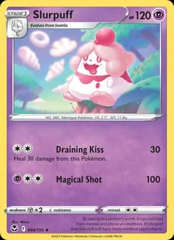 Slurpuff card in English