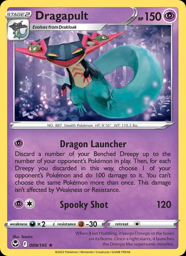 Dragapult card in English