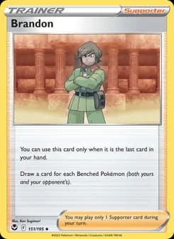 Brandon card in English
