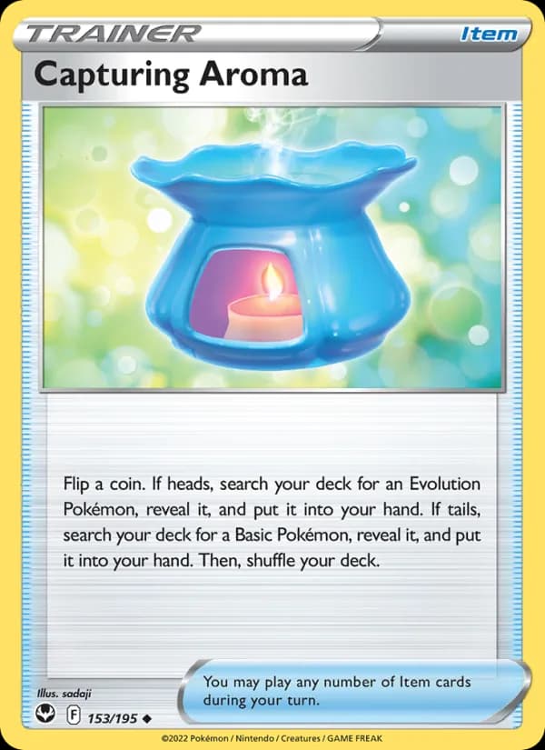 Capturing Aroma card in English