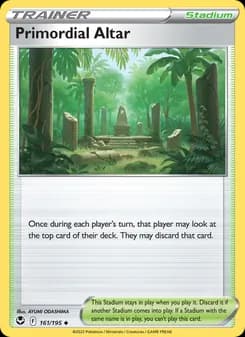 Primordial Altar card in English