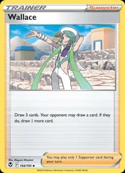 Wallace card in English
