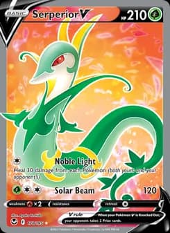 Serperior V card in English
