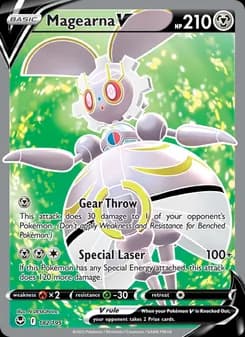 Magearna V card in English