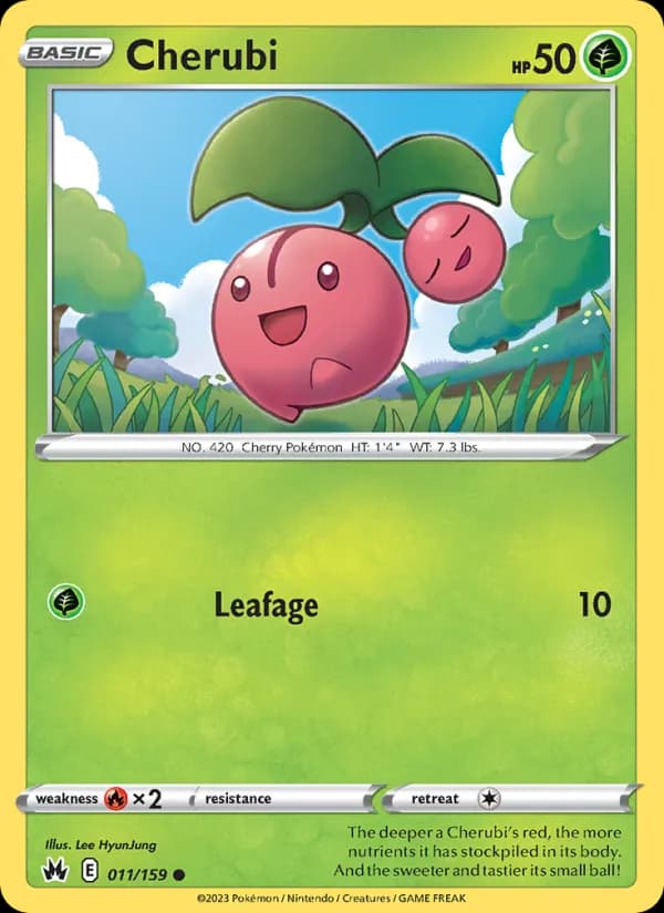 Cherubi card in English