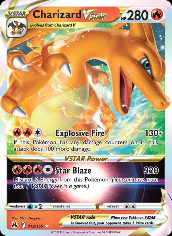 Charizard VSTAR card in English