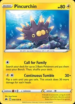 Pincurchin card in English