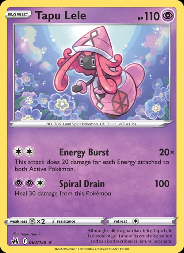 Tapu Lele card in English