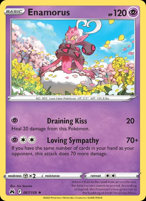 Enamorus card in English