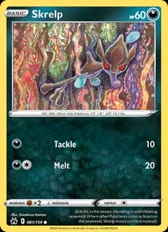 Skrelp card in English
