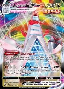 Duraludon VMAX card in English