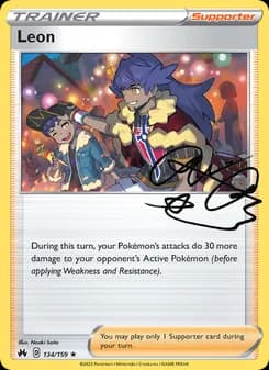 Leon card in English
